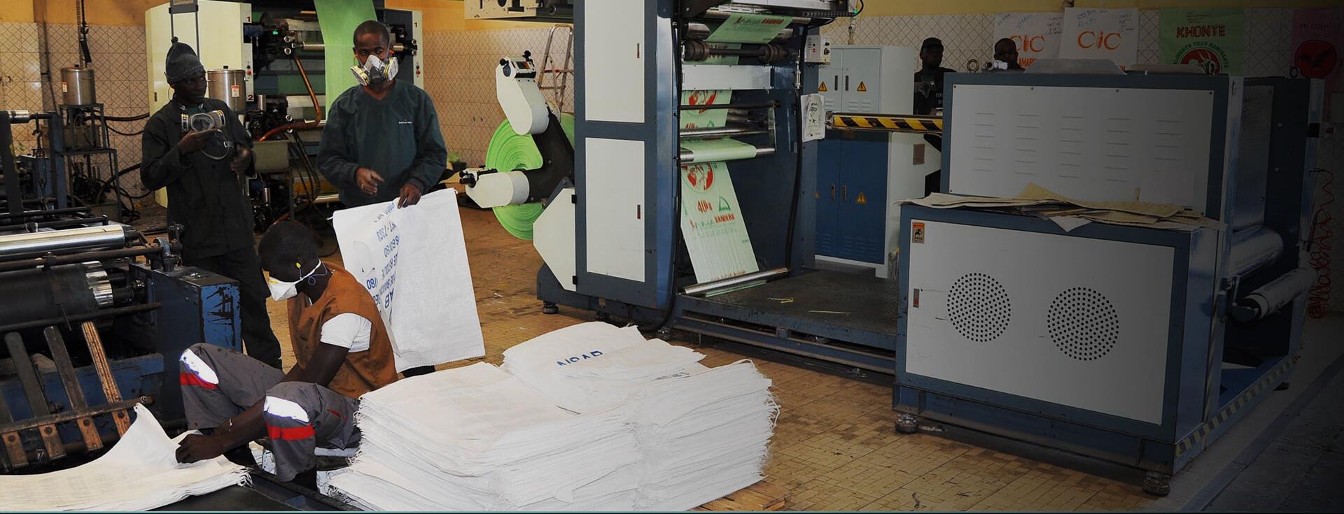 Leaders in the production of woven polypropylene bags